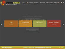 Tablet Screenshot of casasdeouteiro.com